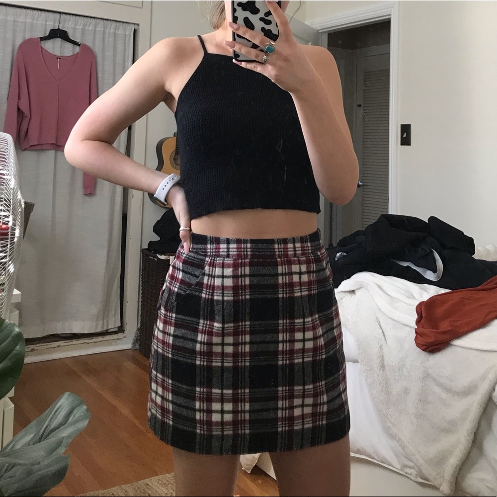 Forever 21 Plaid Skirt with pockets